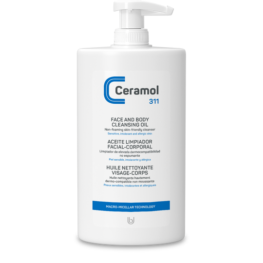 CERAMOL ACEITE LIMPIADOR FACIAL-CORPORAL 311 – 400ml 1 CERAMOL ACEITE LIMPIADOR FACIAL-CORPORAL 311 400ml