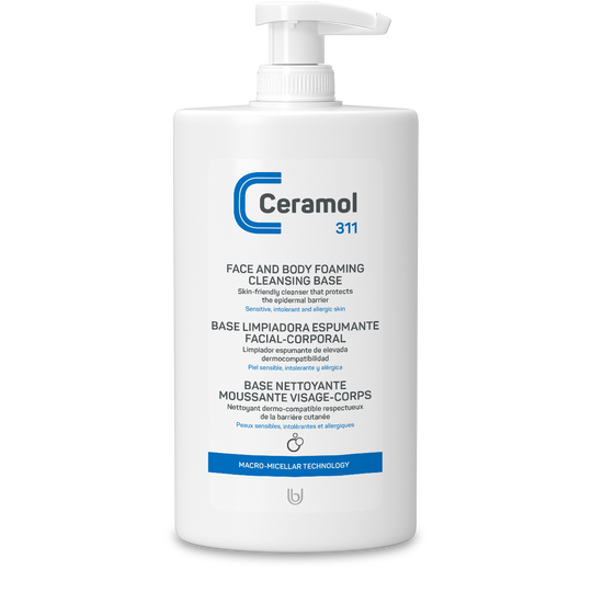 CERAMOL BASE LIMPIADORA ESPUMANTE FACIAL-CORPORAL 311 – 400ml 1 CERAMOL BASE LIMPIADORA ESPUMANTE FACIAL-CORPORAL 311 400ml