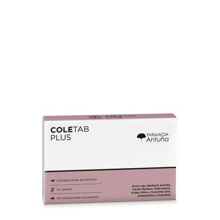 FARMACIA ANTUÑA COLETAB PLUS 30 COMPRIMIDOS RECUBIERTOS