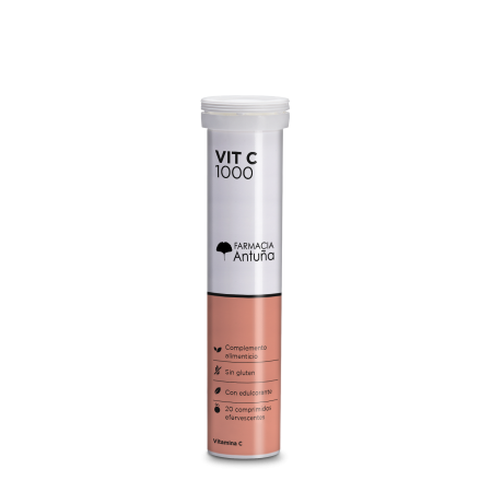 FARMACIA ANTUÑA VIT C 1000 20 COMPRIMIDOS EFERVESCENTES