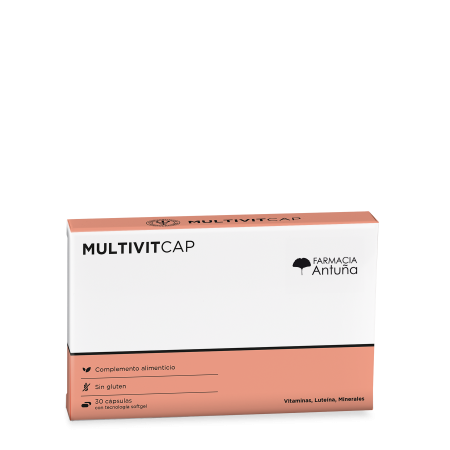 FARMACIA ANTUÑA MULTIVITCAP 30 CÁPSULAS
