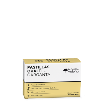 FARMACIA ANTUÑA ORALFLU GARGANTA 20 COMPRIMIDOS