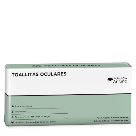 FARMACIA ANTUÑA TOALLITAS OCULARES 24 TOALLITAS
