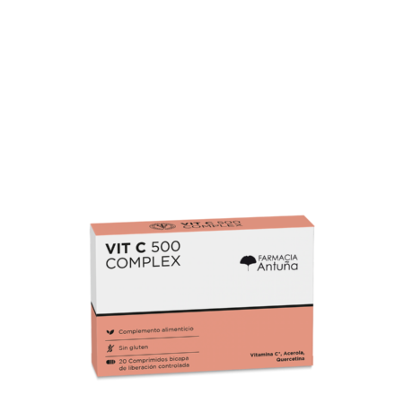 FARMACIA ANTUÑA VITC 500 COMPLEX 20 COMPRIMIDOS